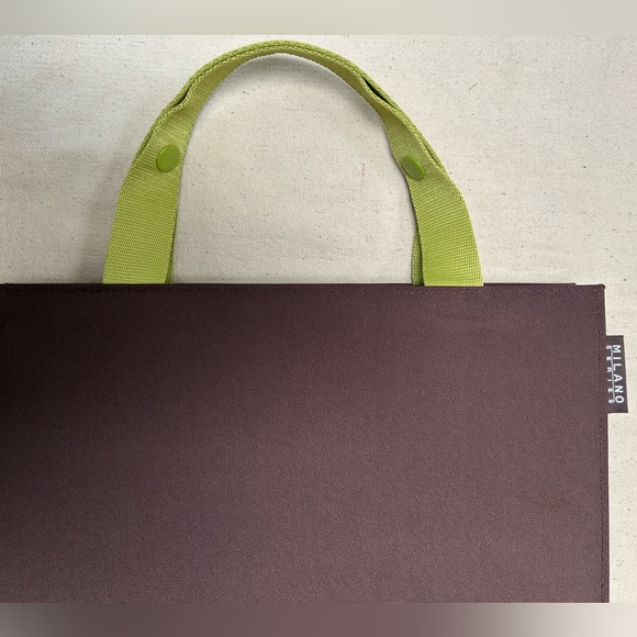 New W/O tag Milano Series Makeup Tote, foldable. Zipper sections keep all secure - Picture 2 of 5